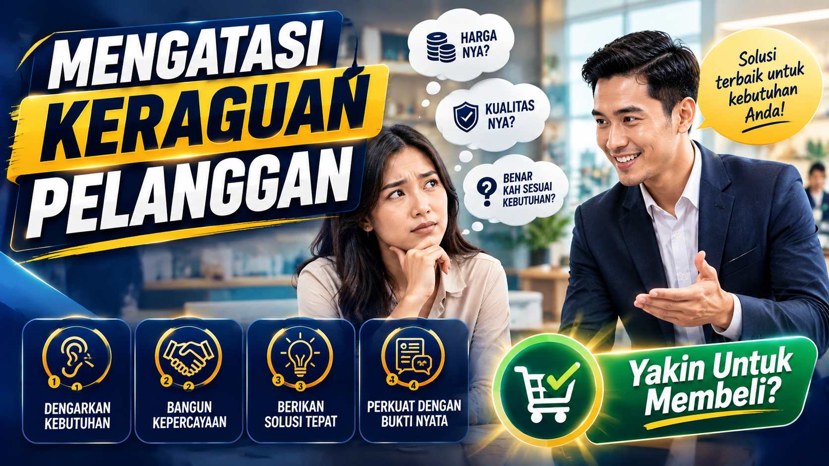 Read more about the article Mengatasi Keraguan Pelanggan