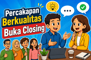 Read more about the article Percakapan Berkualitas Buka Closing
