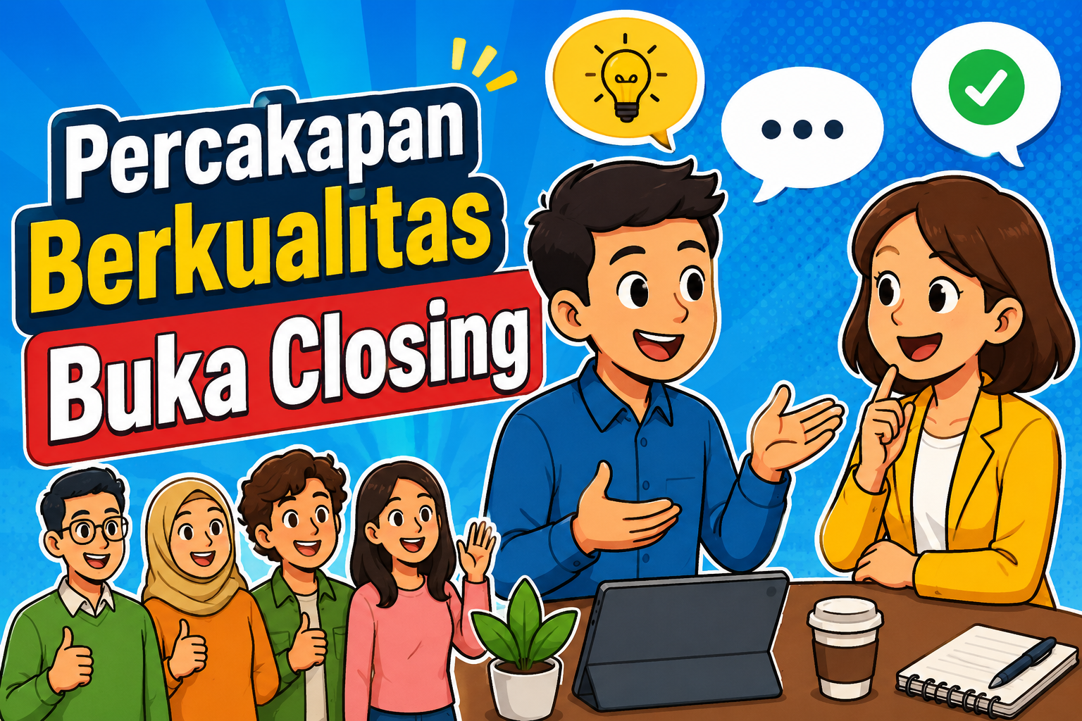 Read more about the article Percakapan Berkualitas Buka Closing