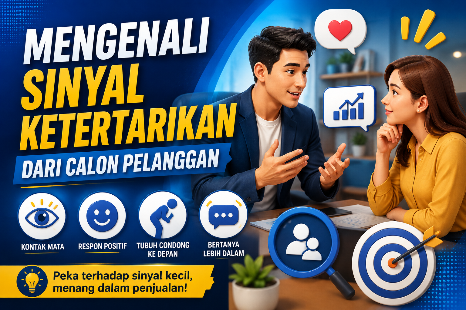 Read more about the article Mengenali Sinyal Ketertarikan dari Calon Pelanggan