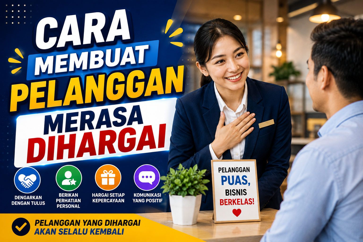 Read more about the article Cara Membuat Pelanggan Merasa Dihargai
