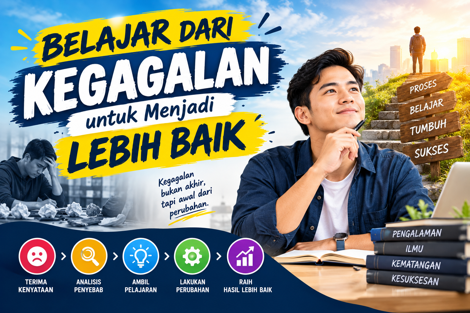 Read more about the article Belajar dari Kegagalan untuk Menjadi Lebih Baik