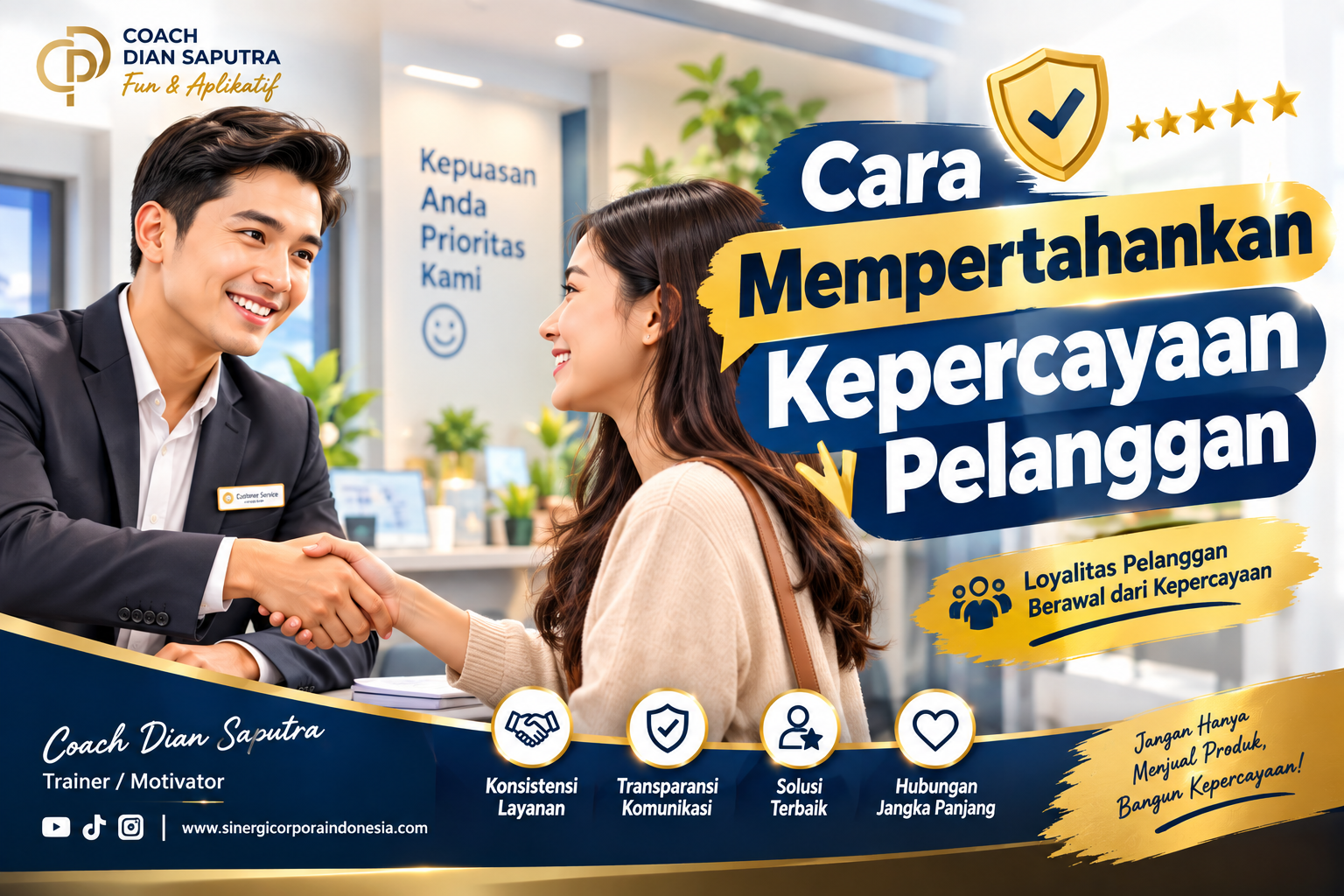 Read more about the article Cara Mempertahankan Kepercayaan Pelanggan