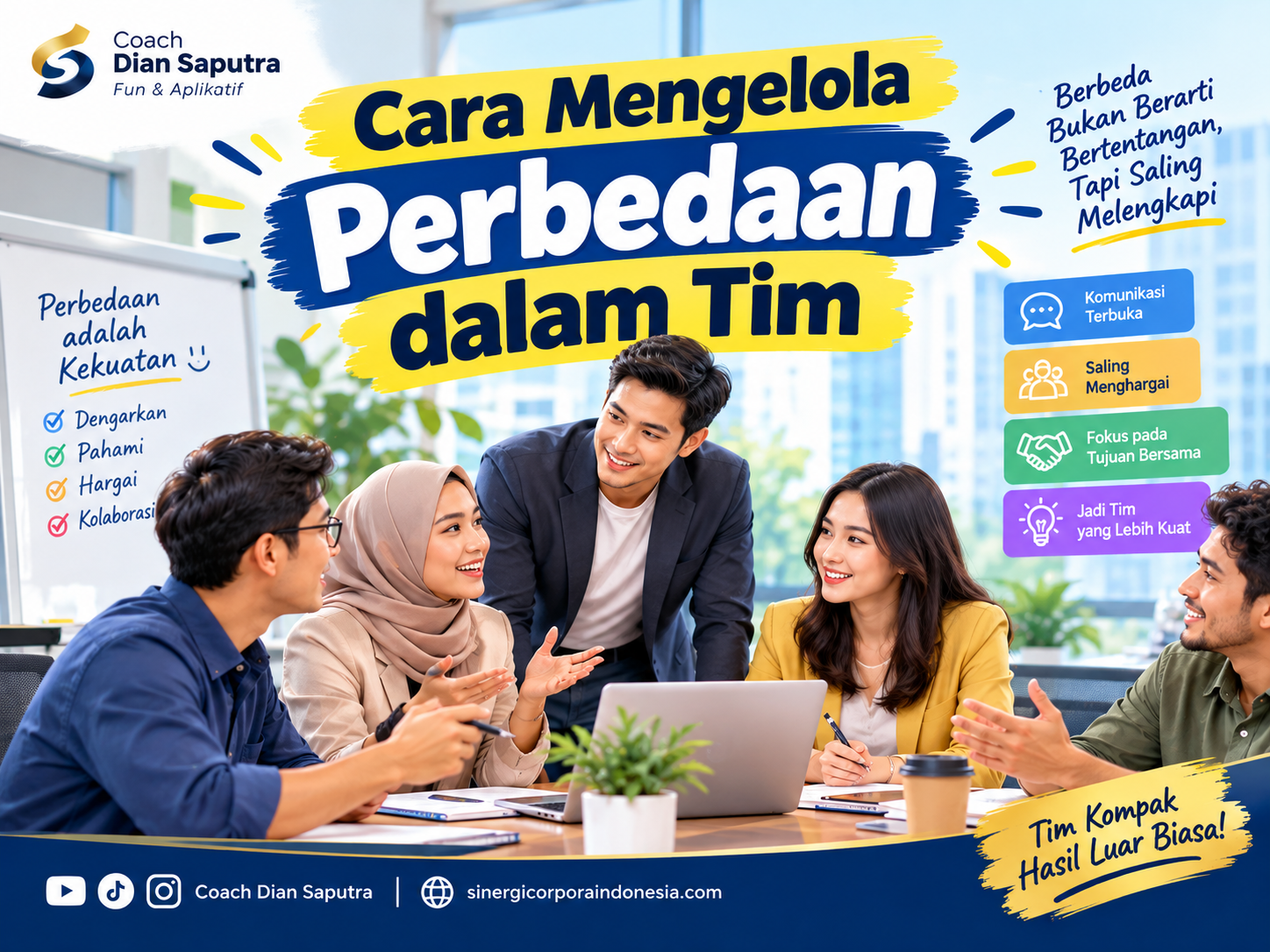 Read more about the article Cara Mengelola Perbedaan dalam Tim