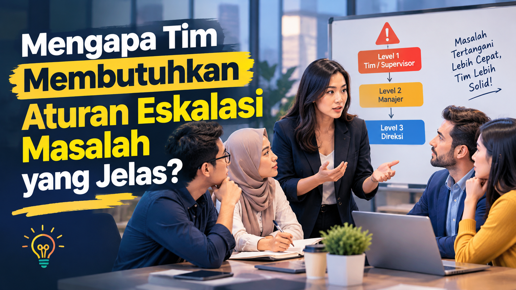 Read more about the article Mengapa Tim Membutuhkan Aturan Eskalasi Masalah yang Jelas?