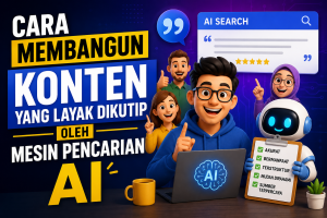 Read more about the article Cara Membangun Konten yang Layak Dikutip oleh Mesin Pencarian AI