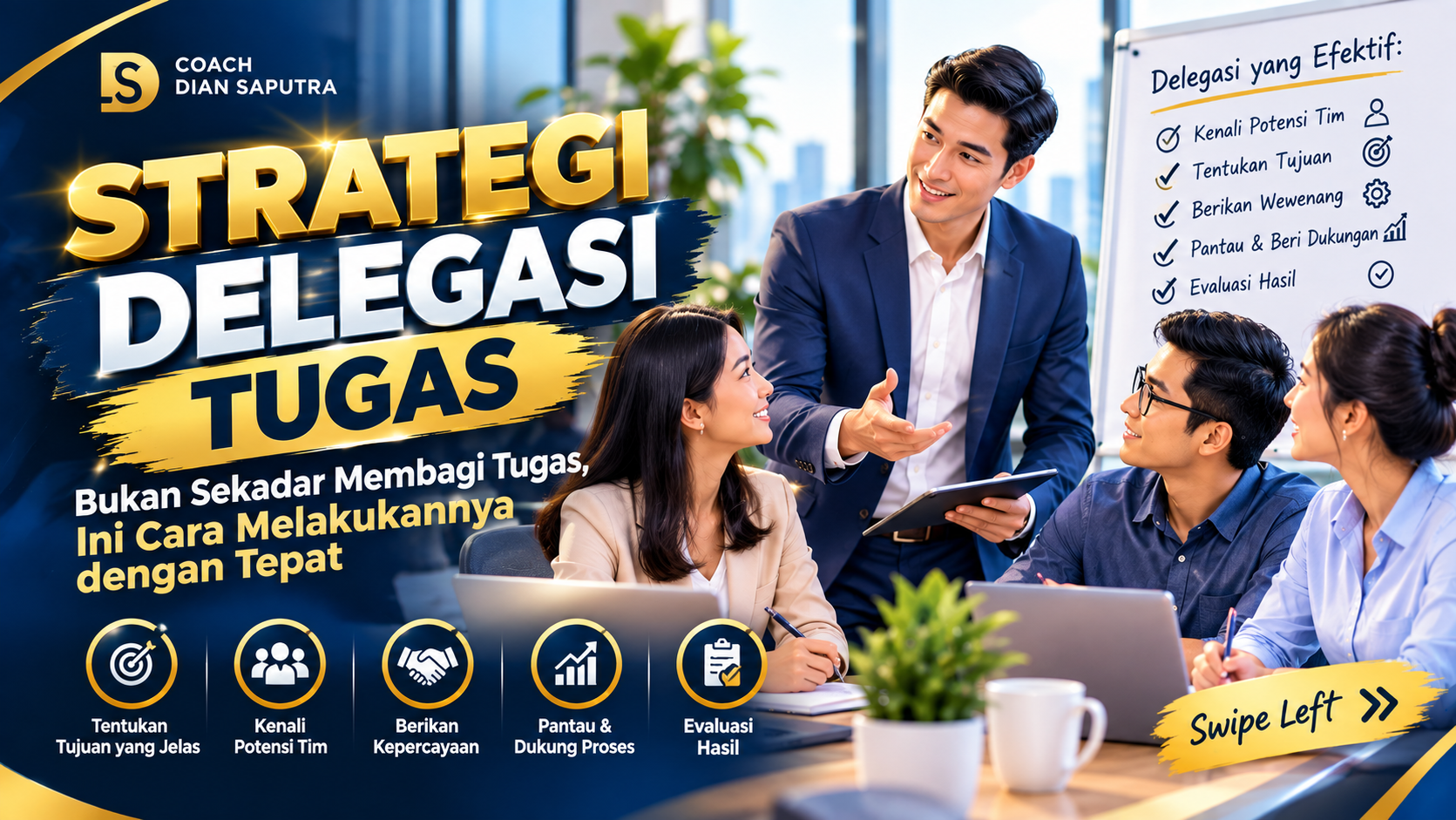 Read more about the article Strategi Delegasi Tugas