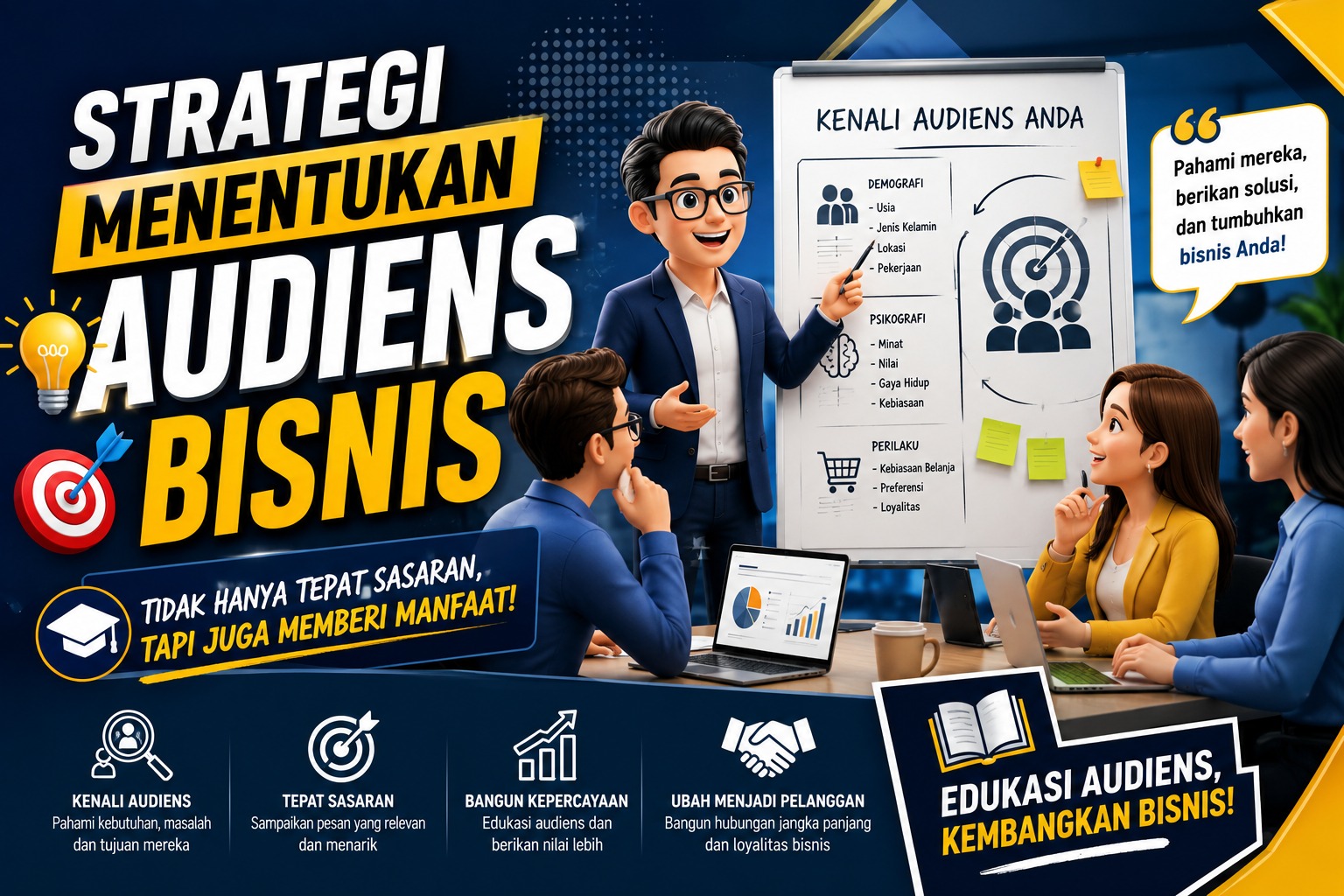 Read more about the article Strategi Menentukan Audiens Bisnis
