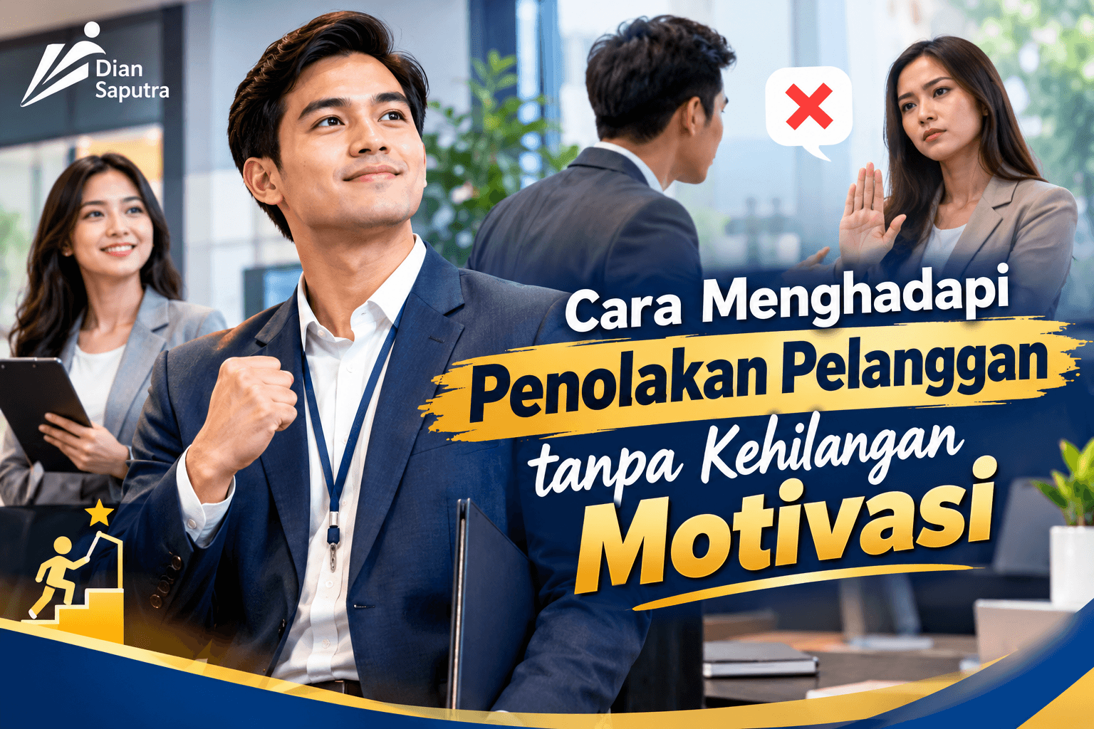 Read more about the article Cara Menghadapi Penolakan Pelanggan tanpa Kehilangan Motivasi