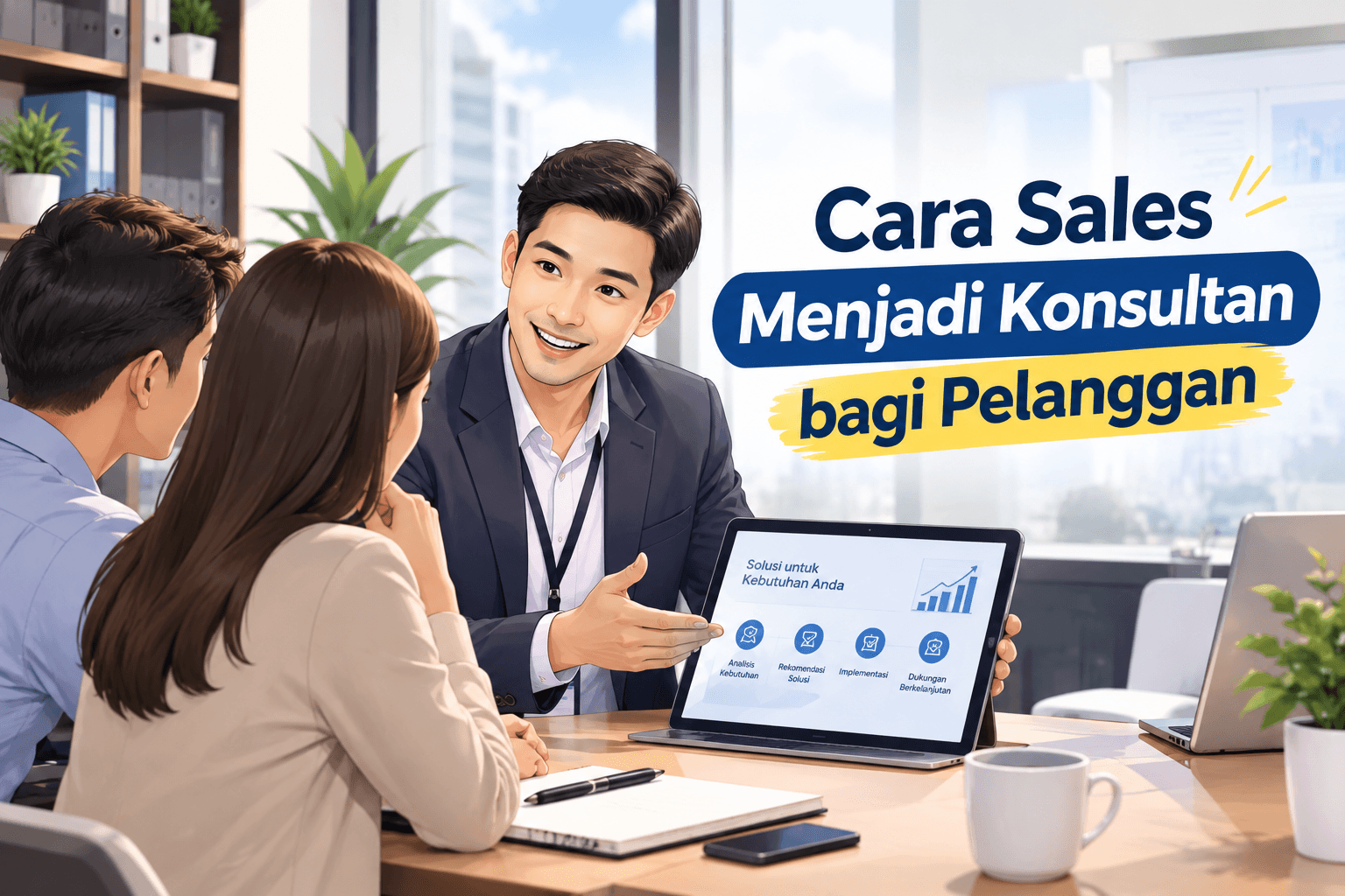 Read more about the article Cara Sales Menjadi Konsultan bagi Pelanggan