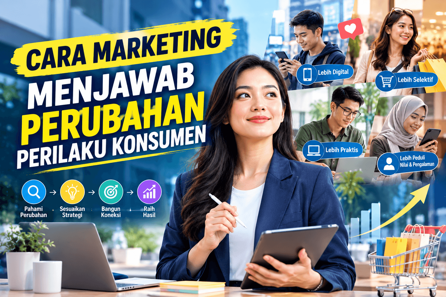 Read more about the article Cara Marketing Menjawab Perubahan Perilaku Konsumen