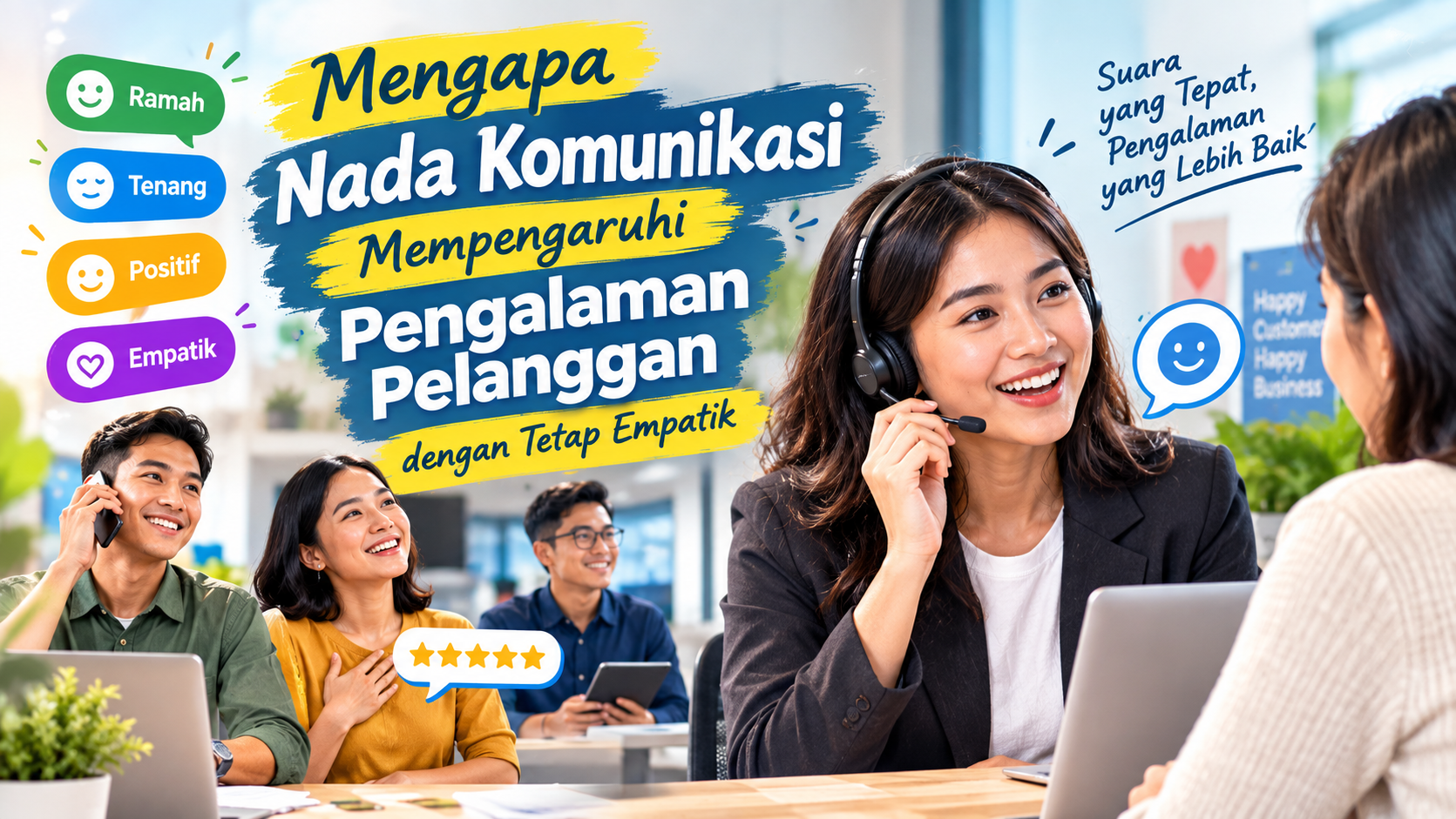 You are currently viewing Mengapa Nada Komunikasi Mempengaruhi Pengalaman Pelanggan
