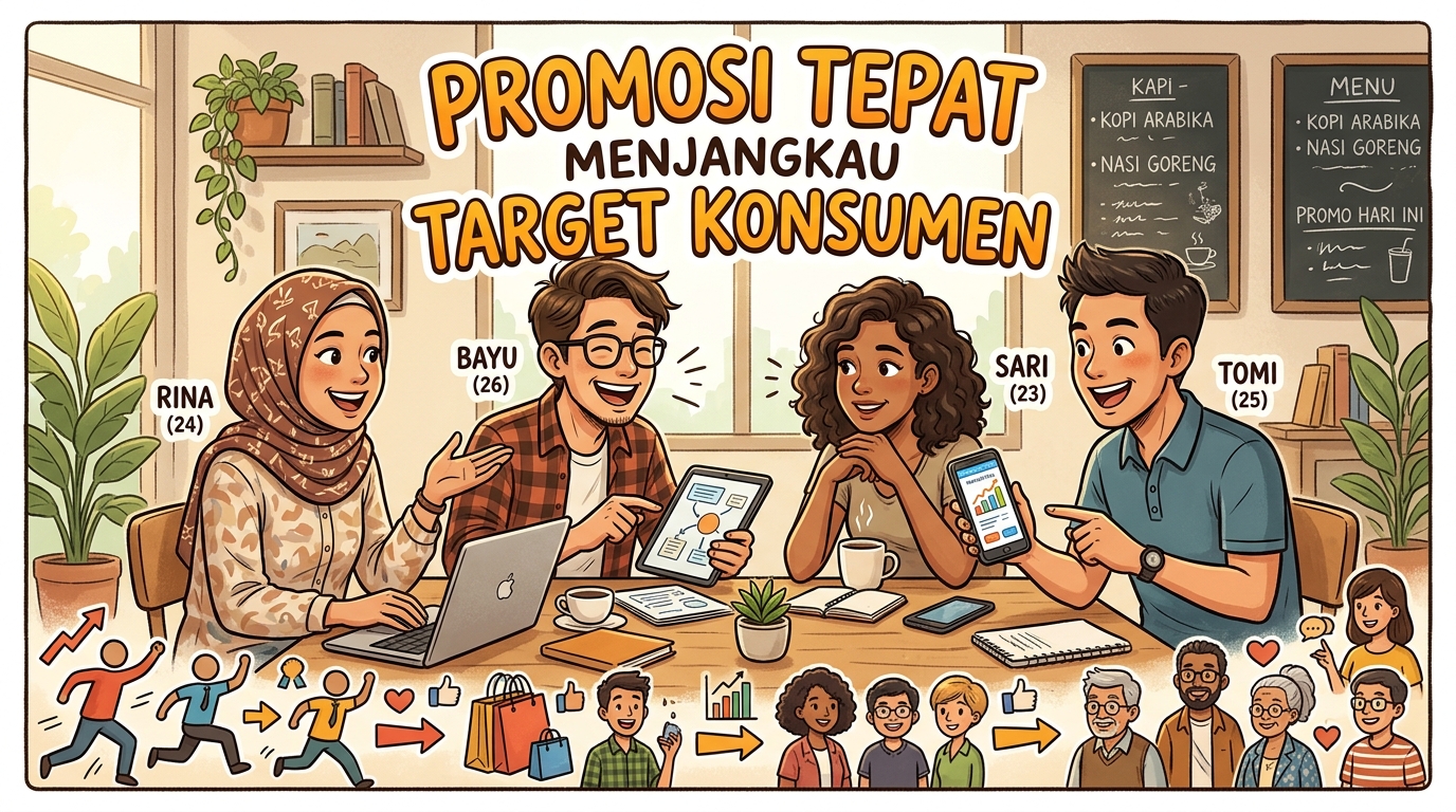 You are currently viewing Promosi Tepat Menjangkau Target Konsumen
