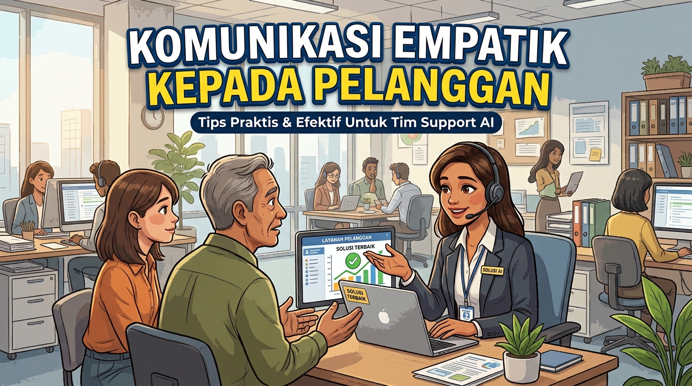 You are currently viewing Komunikasi Empatik kepada Pelanggan