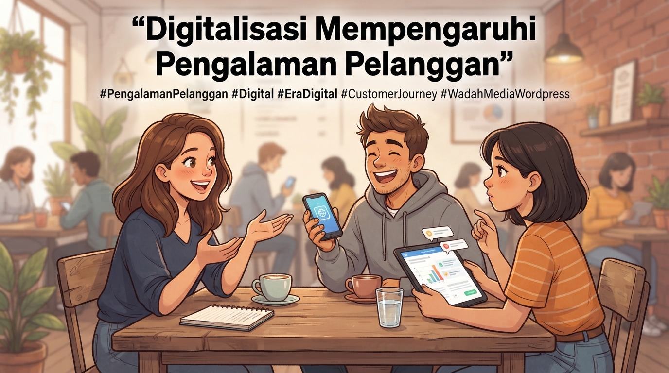 You are currently viewing Digitalisasi Mempengaruhi Pengalaman Pelanggan