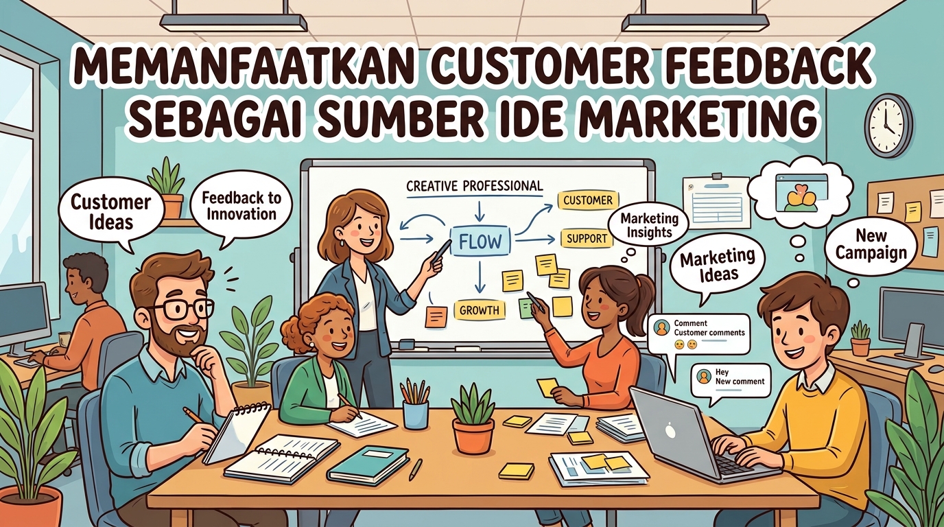 Read more about the article Memanfaatkan Feedback Pelanggan untuk Marketing