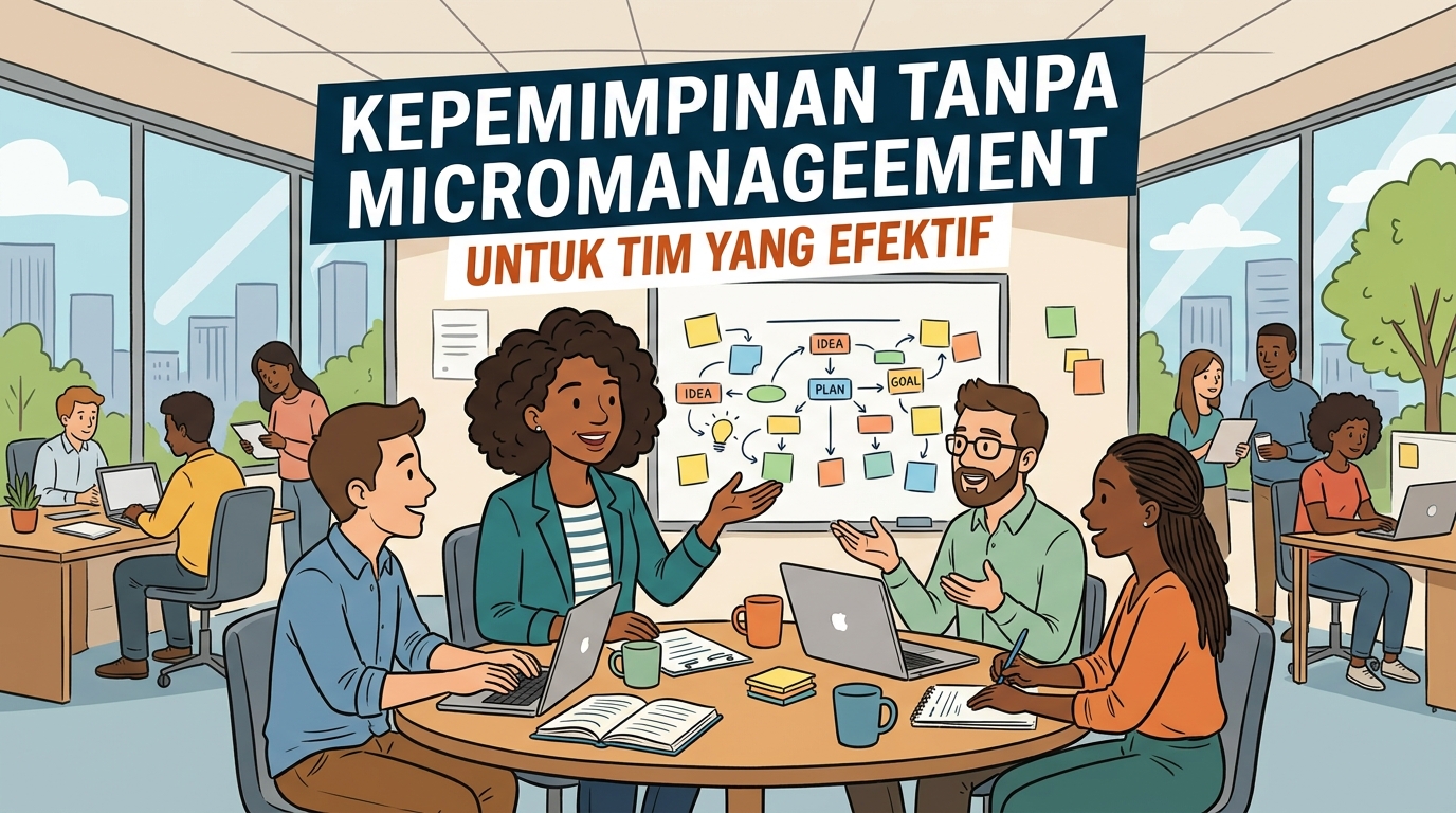 You are currently viewing Kepemimpinan Tanpa Micromanagement