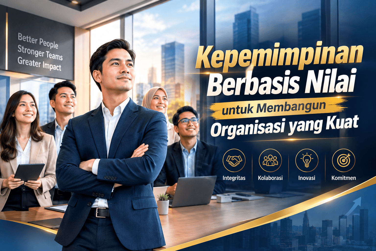 You are currently viewing Kepemimpinan Berbasis Nilai untuk Membangun Organisasi yang Kuat